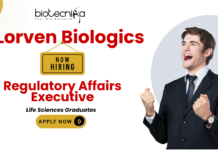 Regulatory Affairs Jobs at Lorven Biologics | Life Sciences Jobs Regulatory affairs jobs at Lorven Biologics for life sciences and biotech candidates in Hyderabad