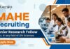 Junior Research Fellow Vacancy at MAHE – Life Sciences Apply Now Apply for Junior Research Fellow at MAHE. Build a MAHE Career in Life Science Research through an ICMR-funded Cancer Biology Project.