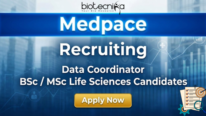 MEDPACE Clinical research coordinator jobs at Medpace Hyderabad for life science graduates