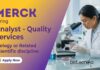 Explore Analyst Jobs at Merck Bangalore. Ideal Biology Jobs for Science Graduates Seeking a Global Merck Career