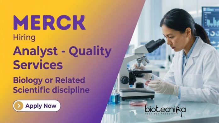 MERCK Explore Analyst Jobs at Merck Bangalore. Ideal Biology Jobs for Science Graduates Seeking a Global Merck Career