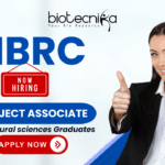 NBRC recruitment project associate research jobs banner