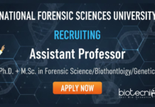 NFSU Dharwad assistant professor jobs 2025 – Forensic science jobs and NFSU recruitment
