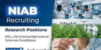 Project Associate Job at NIAB Recruitment | Life Science Jobs Project Associate Job at NIAB recruitment for life science jobs in Hyderabad