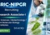 Life Science Research Associate Jobs – Apply now for NIPGR Recruitment NIPGR Recruitment for Research Associate Jobs under a DBT project. Ideal for Candidates aiming for a Career in Life Science.