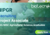 NIPGR project associate jobs 2025 – Agricultural jobs and NIPGR recruitment