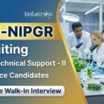 Research Jobs: NIPGR Recruitment – Attend the Walk-In Interview NIPGR Recruitment offers Research Jobs in Plant Genomics. Ideal Opportunity for Candidates aiming to build a Strong Career in Life Science.