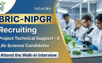Research Jobs: NIPGR Recruitment – Attend the Walk-In Interview NIPGR Recruitment offers Research Jobs in Plant Genomics. Ideal Opportunity for Candidates aiming to build a Strong Career in Life Science.
