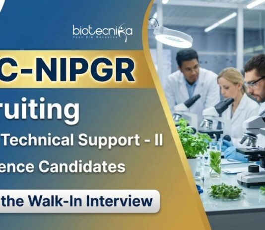 NIPGR Recruitment offers Research Jobs in Plant Genomics. Ideal Opportunity for Candidates aiming to build a Strong Career in Life Science.
