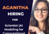 Aganitha Hiring For Scientist (AI Modeling for Computational Sciences) Role, Apply Now Scientist Jobs at Aganitha - PhD Apply Online