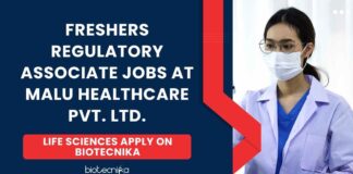 Freshers Regulatory Associate Jobs at Malu Healthcare Pvt. Ltd