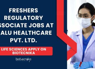Freshers Regulatory Associate Jobs at Malu Healthcare Pvt. Ltd