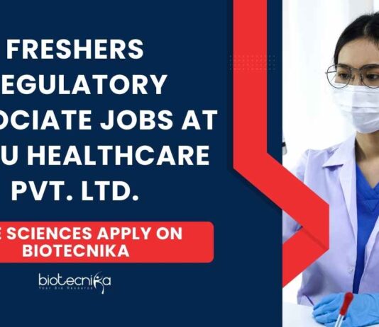 Freshers Regulatory Associate Jobs at Malu Healthcare Pvt. Ltd