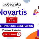 Life Sciences jobs at Novartis | Manager Evidence Generation Role Novartis life sciences jobs and R&D career opportunities featured graphic