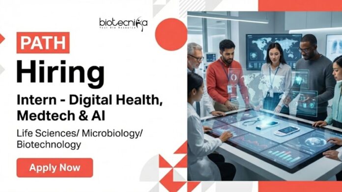 PATH Apply for a Biotech Internship at PATH. Explore life science jobs in Digital Health, MedTech and AI while Building a Meaningful PATH career.