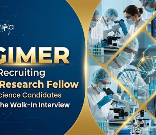 SRF vacancy under PGIMER Recruitment for Life Science Research in an ICMR funded project. Attend Walk-In Interview at PGIMER Chandigarh.