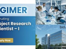 Apply for Research jobs under PGIMER Recruitment. Build a Career in Life Science through an ICMR-funded Microbiology Research Project