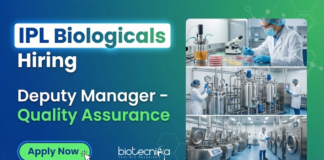 Quality Assurance Jobs at IPL Biologicals for professionals in Microbiology Jobs and QA Jobs. Apply for Deputy Manager QA role in Vadodara.