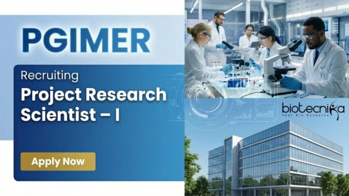 PGIMER Apply for Research jobs under PGIMER Recruitment. Build a Career in Life Science through an ICMR-funded Microbiology Research Project