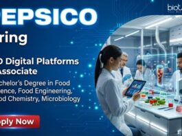 PepsiCo Hiring Food Tech Candidates – Apply Now Explore PepsiCo Career Opportunities in Food Tech Jobs and Microbiology Jobs as an R&D Digital Platforms Sr Associate in Hyderabad.