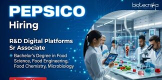 PepsiCo Hiring Food Tech Candidates – Apply Now Explore PepsiCo Career Opportunities in Food Tech Jobs and Microbiology Jobs as an R&D Digital Platforms Sr Associate in Hyderabad.