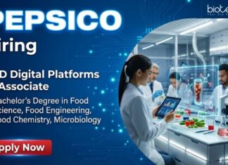 PepsiCo Hiring Food Tech Candidates – Apply Now Explore PepsiCo Career Opportunities in Food Tech Jobs and Microbiology Jobs as an R&D Digital Platforms Sr Associate in Hyderabad.