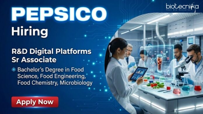 Pepsico Explore PepsiCo Career Opportunities in Food Tech Jobs and Microbiology Jobs as an R&D Digital Platforms Sr Associate in Hyderabad.