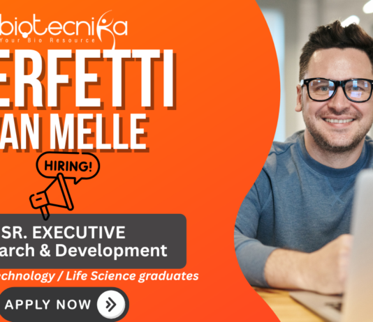 Perfetti Van Melle Sr. Executive R&D – Food Technology Jobs for life science candidates