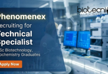 Biotechnology Jobs | Technical Specialist Role at Phenomenex | Apply Now Biotechnology Jobs at Phenomenex Technical Specialist Life Science Laboratory Jobs