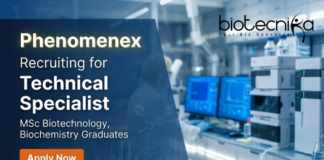 Biotechnology Jobs at Phenomenex Technical Specialist Life Science Laboratory Jobs