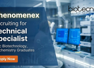 Biotechnology Jobs | Technical Specialist Role at Phenomenex | Apply Now Biotechnology Jobs at Phenomenex Technical Specialist Life Science Laboratory Jobs