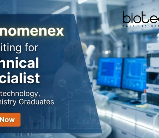 Biotechnology Jobs at Phenomenex Technical Specialist Life Science Laboratory Jobs