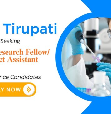 IISER Tirupati Recruitment: Seeking Junior Research Fellow | Master's/ Bachelor's Candidates Can Apply Now | Life Science Jobs