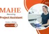 Project Assistant Jobs: MAHE Invites Applications for Project Assistant | Masters in Biology Can Apply Now for MAHE Career | Life Science Jobs