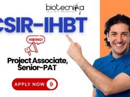 CSIR recruitment project associate jobs IHBT Palampur banner