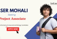 Project Associate Jobs: IISER Mohali Recruitment | Bioinformatics/ Computational Biology candidates Apply Now | Bioinformatics Jobs