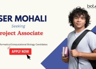IISER Mohali recruiting Project Associate – Apply Now for Bioinformatics Jobs Project Associate Jobs: IISER Mohali Recruitment | Bioinformatics/ Computational Biology candidates Apply Now | Bioinformatics Jobs
