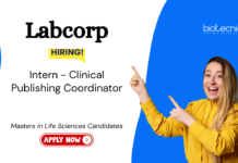 Internship Program at Labcorp. Life Sciences Candidates, Apply Now For Clinical Publishing Coordinator - Intern Position.