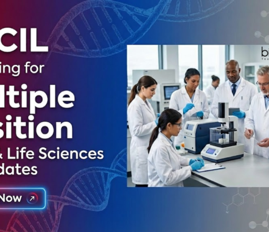 Life Sciences Job at BECIL. Food & Life Sciences Candidates, Apply Now For Multiple Positions in Delhi. Vacancies for MLT, Dietician & PCC.