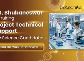 Life Science job at BRIC-ILS, Bhubaneswar. Life Sciences Candidates, Attend The Walk-in Interview. ICMR-funded malaria research.