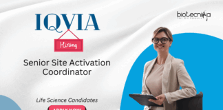 Life Science Jobs at IQVIA. Apply Now For Senior Site Activation Coordinator Role. site Manage Regulatory Documents & maintain CTMS Systems.