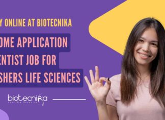 Freshers Application Scientist Jobs at D-Nome