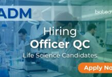Quality Control Jobs in ADM – Life Science Freshers Apply Now Apply for Quality Control Jobs at ADM. Ideal Life Science and Biotech Jobs for Graduates Seeking Careers in Laboratory Quality Control.