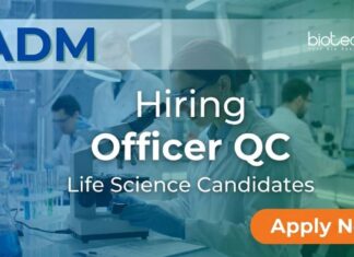 Quality Control Jobs in ADM – Life Science Freshers Apply Now Apply for Quality Control Jobs at ADM. Ideal Life Science and Biotech Jobs for Graduates Seeking Careers in Laboratory Quality Control.