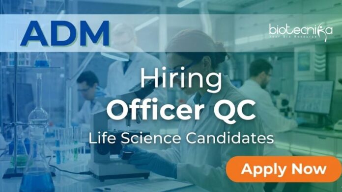 Quality Control Jobs Apply for Quality Control Jobs at ADM. Ideal Life Science and Biotech Jobs for Graduates Seeking Careers in Laboratory Quality Control.