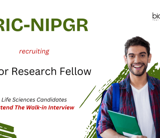 SRF Vacancy at BRIC-NIPGR. Life Sciences Candidates, Attend The Walk-in Interview. Job Opportunity in New Delhi.