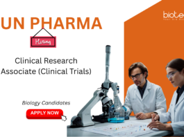 Clinical Research Jobs at Sun Pharma. Biology Candidates Apply Now. Clinical Trials Jobs in Hyderabad, India.