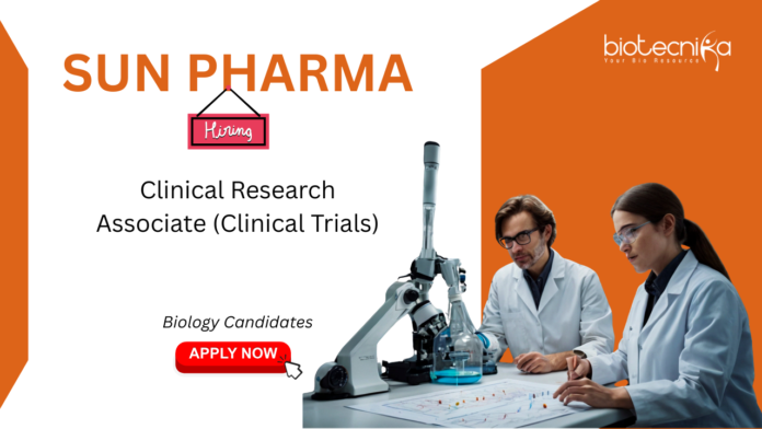 Clinical Research Jobs at Sun Pharma. Biology Candidates Apply Now. Clinical Trials Jobs in Hyderabad, India.