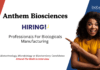Fermentation Job Opportunity at Anthem Biosciences. Microbiology / Biochemistry / Biotechnology Candidates, Attend the Walk-in Interview.