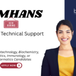 Biotechnology Jobs at NIMHANS. Life Sciences Candidates Apply Now For Project Technical Support Position, in Bengaluru.